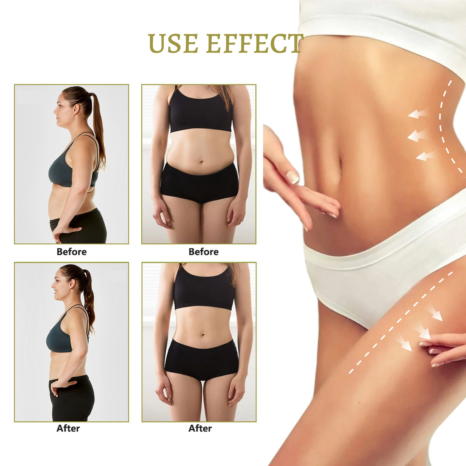 Body Slimming Healthcare Supply Pills for Weight Loss Waist Shaping Fat Burning Firming Skin and Belly Tightening Capsules