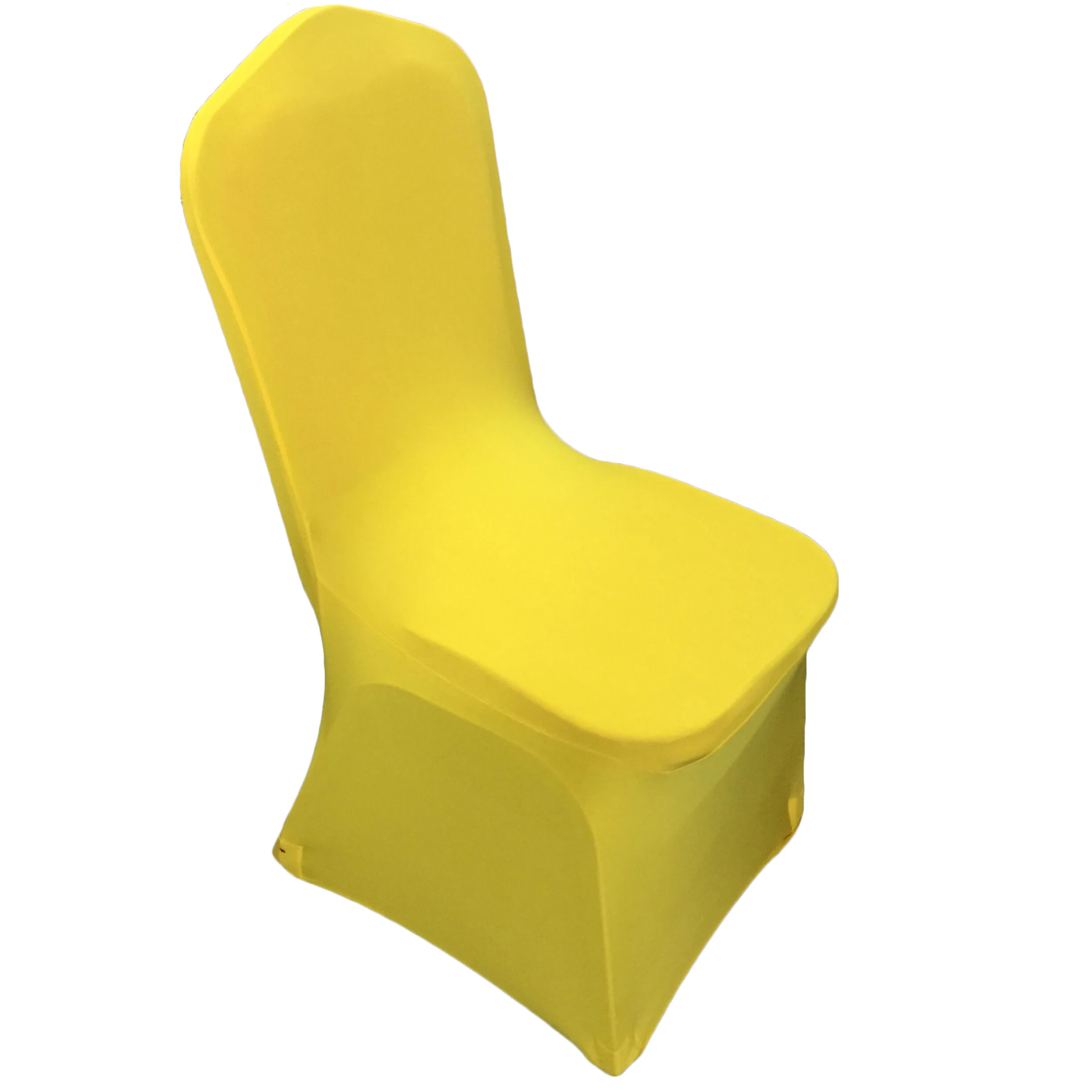 Polyester wholesale banquet seat cover cheap white spandex chair covers for weddings