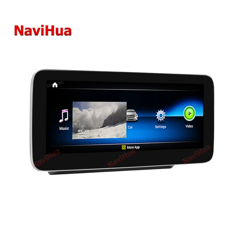 Автомагнитола Navihua Android, видеоплеер для Mercedes Benz C GLC Class W205 2015-2019 NTG 5,5, мультимедийный сенсорный экран 4 + 64 ГБ
