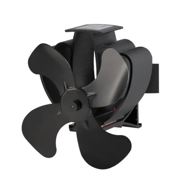 Good Quality 4 Blades Magnet Chimney Flue Pipe Heat Powered Stove Fan for Wood/Log Burner/Fireplace