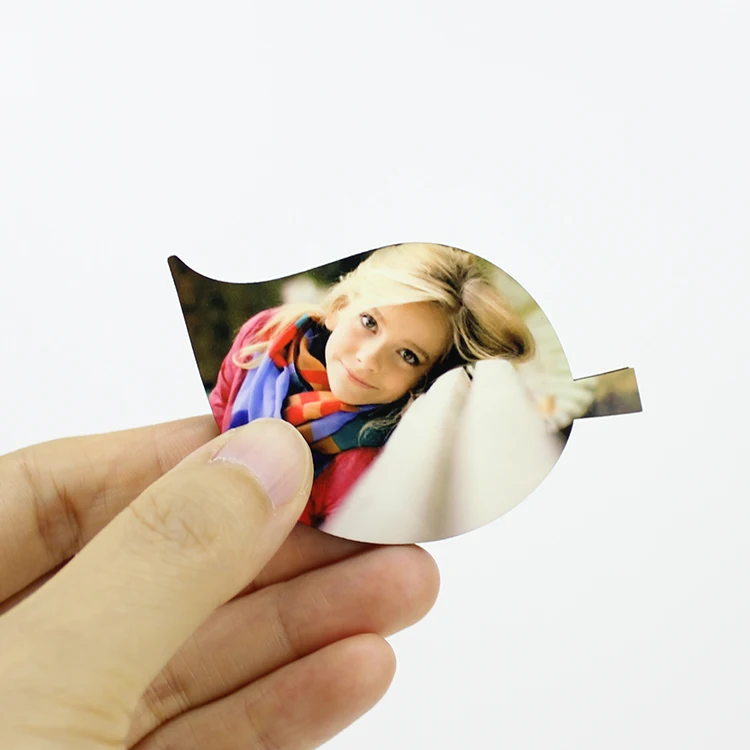 Personalized Magnet Fridge Magnet Souvenir Custom Photo 3d World city MDF wooden fridge magnet