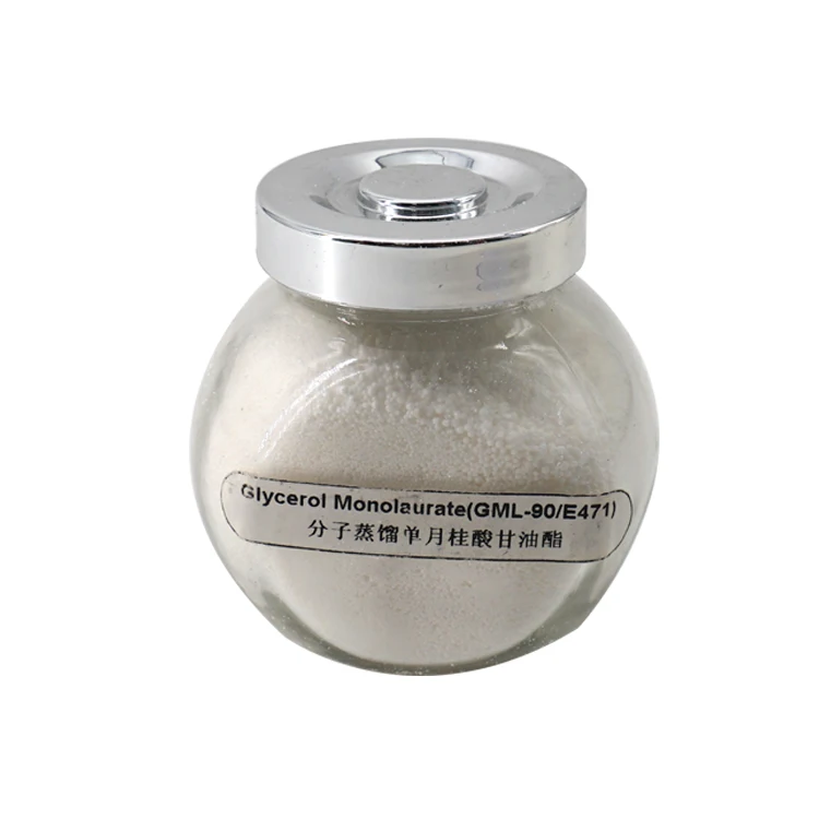 Заводская поставка монолаурат глицерина GML90 90% монолаурин CAS 142-18-7 высокое