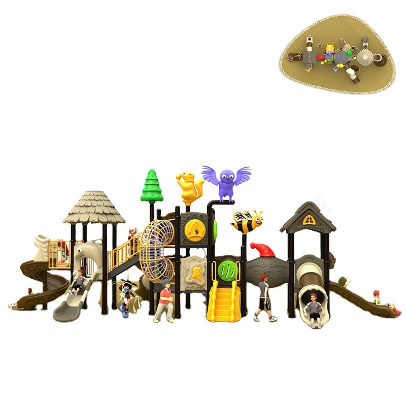 Chine factory direct price Entertainment park commercial children outdoor playground equipment for amusement park