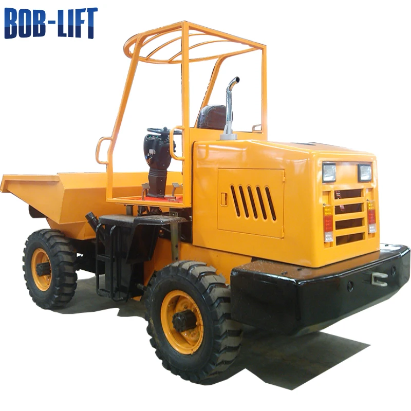 Bob-Lift Low Price 2 Tons Mini Dumper Small Loader Truck With Cabin For Sale