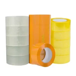 Factory Price Adhesive Jumbo Roll Custom Logo Printed Bopp Packing Tape from guangdong reusable