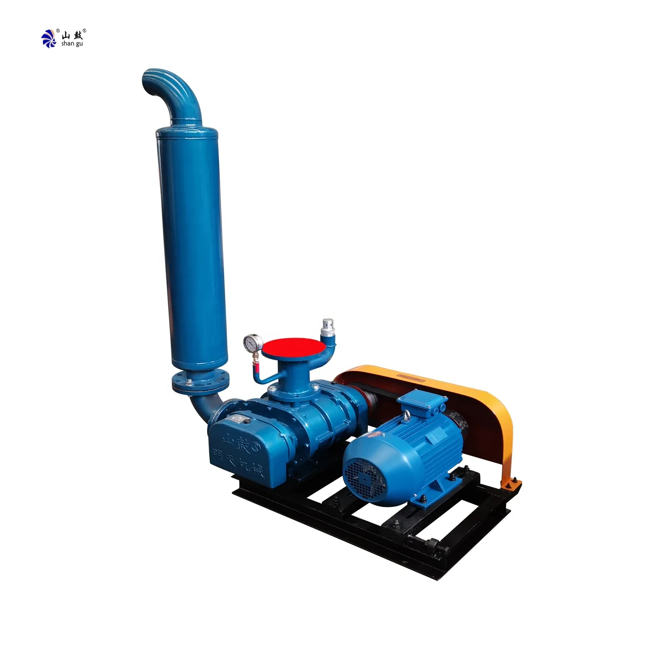 ShanGu hot sale  industrial roots vacuum blower for port discharge high pressure vacuum pump