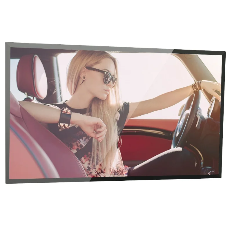 65 Inch High Brightness Super Slim Outdoor 4k Digital Window Digital Signage Monitor
