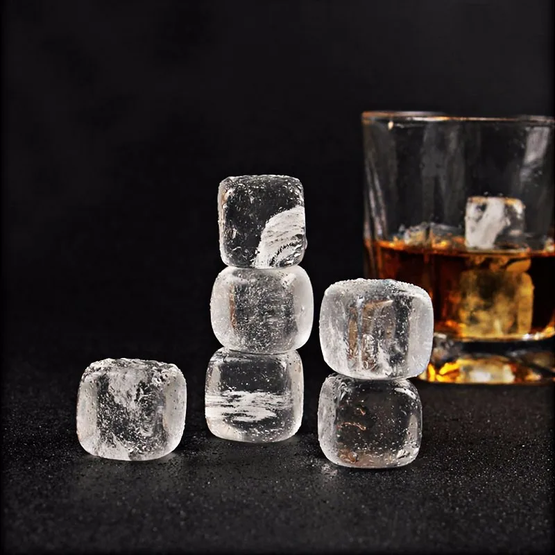 Hot Selling large Jade Ice Whiskey Stone wholesale natural crystal gemstone ice cube stone