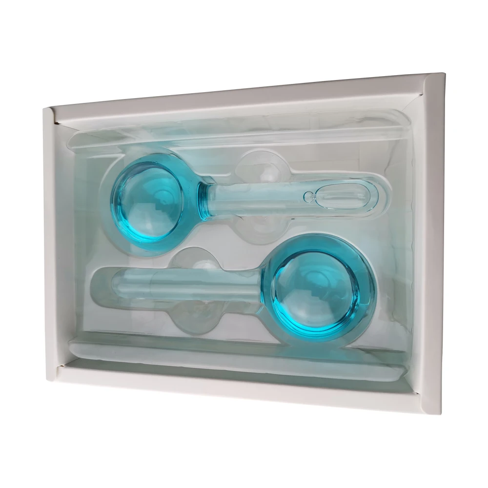 Magic cool roller ball facial massage tools for face and neck ice globes massage roller ball