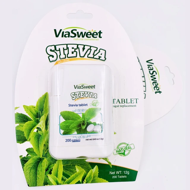 Zero calories table top sweetener bulk natural stevia erythritol tablet sweetener for weight loss