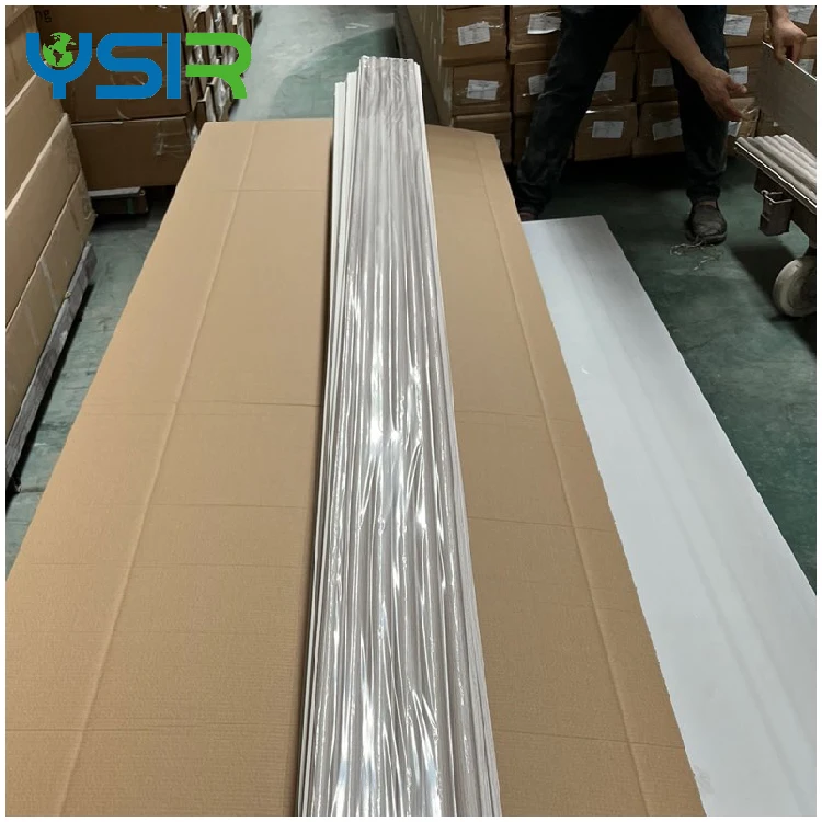 CHINA YANSEN WPC Indoor Wall Panel 160x15mm: Half-Round Design for Elegant Interior Walls