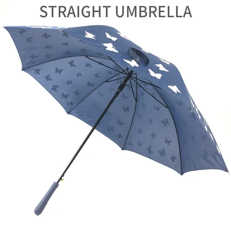 OVIDA Regular Paraguas Hot Sell Promotional Color Changing logo Change Color When Wet Stick Magic Umbrellas Umbrella Sombrilla