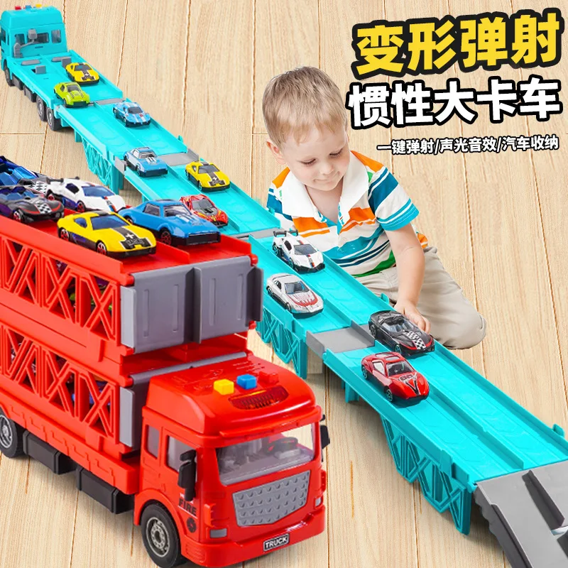 1:16 RC Truck Trailer Toys 2.4G Radio Control Truck Tractor Remote Control Car Rc Car Toys
