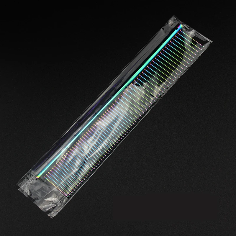 Pet Stainless Steel Density Row Comb Sparse Dense Teeth Paint Plating Colorful Rose Red For Small Medium Large Cats And Dogs