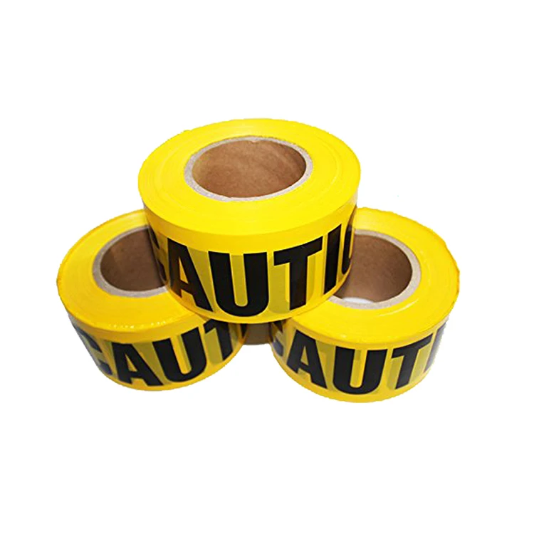 MANCAI Factory Price Caution Tape Custom Underground Caution Tape Pe Caution Tapes