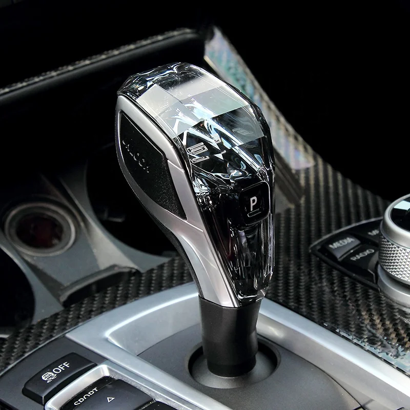 Car interior accessories crystal gear shift knob for BMW X3 X4 X6 X7 X5 series F10 F30 G02 G05 G06 G07 G30