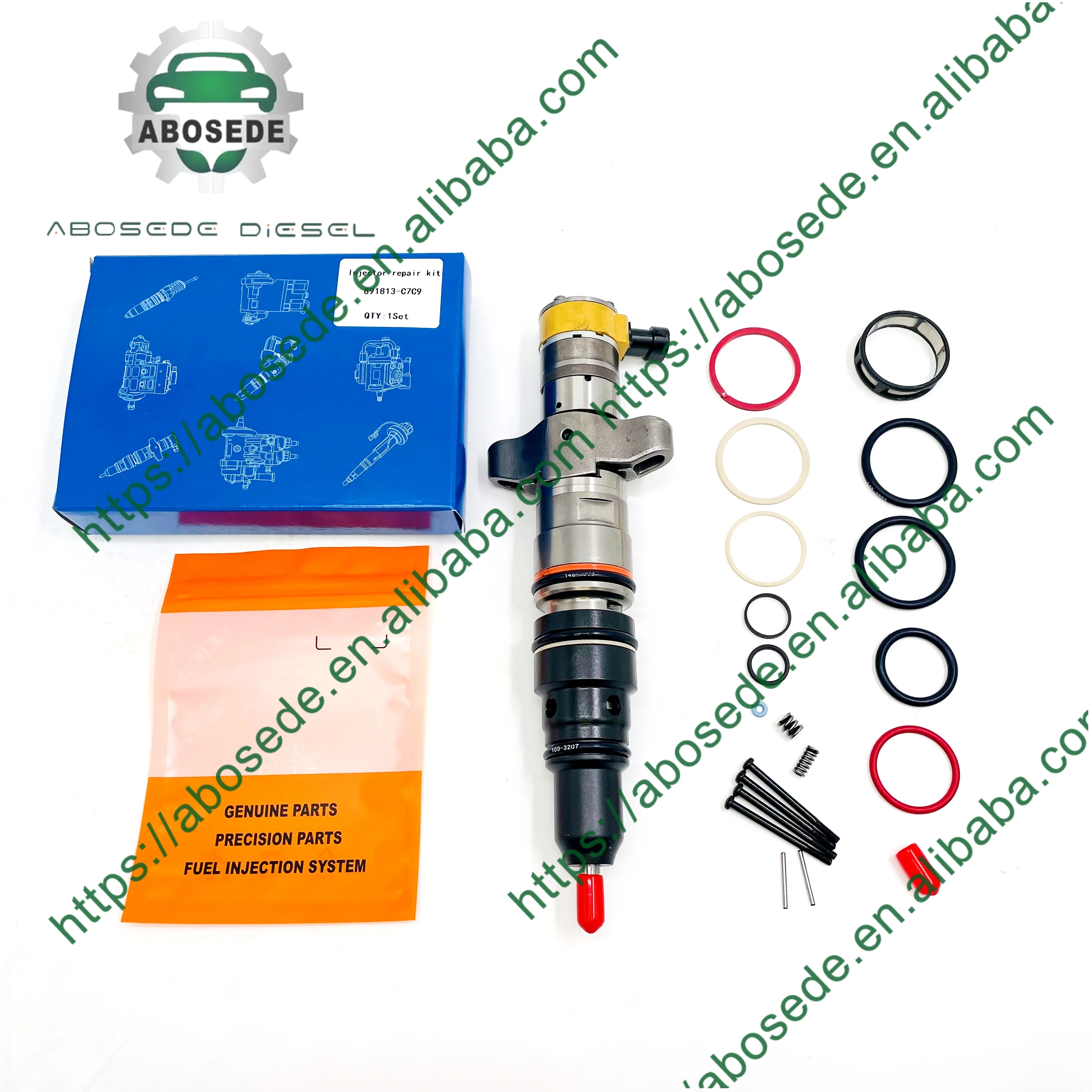 Комплект для ремонта форсунки инжектора дизельного топлива/891813-C7C9/с фильтром