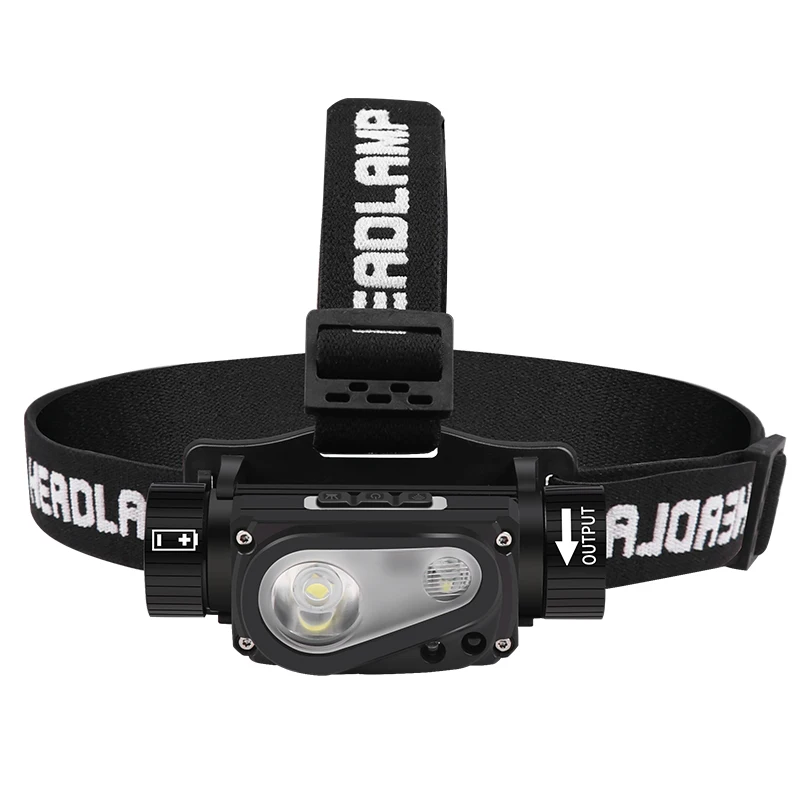 Portable Wholesale Powerful 700lumens  Waterproof USB Zoom Rechargeable Head Lamp XHP50  Led Head Lamp Torch Headlamp