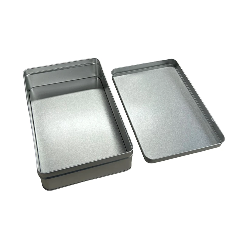 Eco-Friendly Tinplate Biscuit Tin Box Promotional Gift Box for Candy and Cake Metal Food Container for Cookies Packing