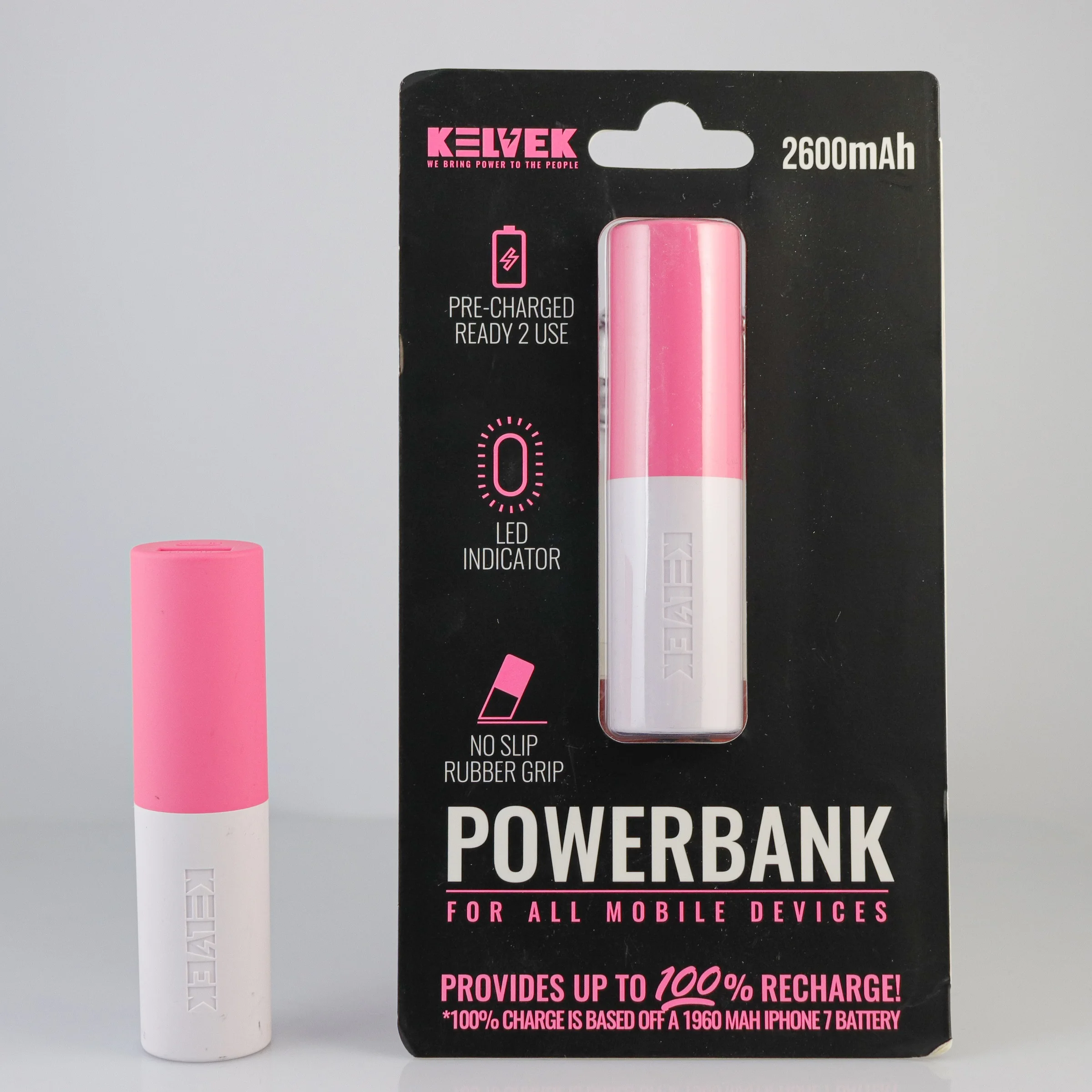New Stylish Round shape 2600mAh USB Power Bank For / phone Battery Charger With Various Color