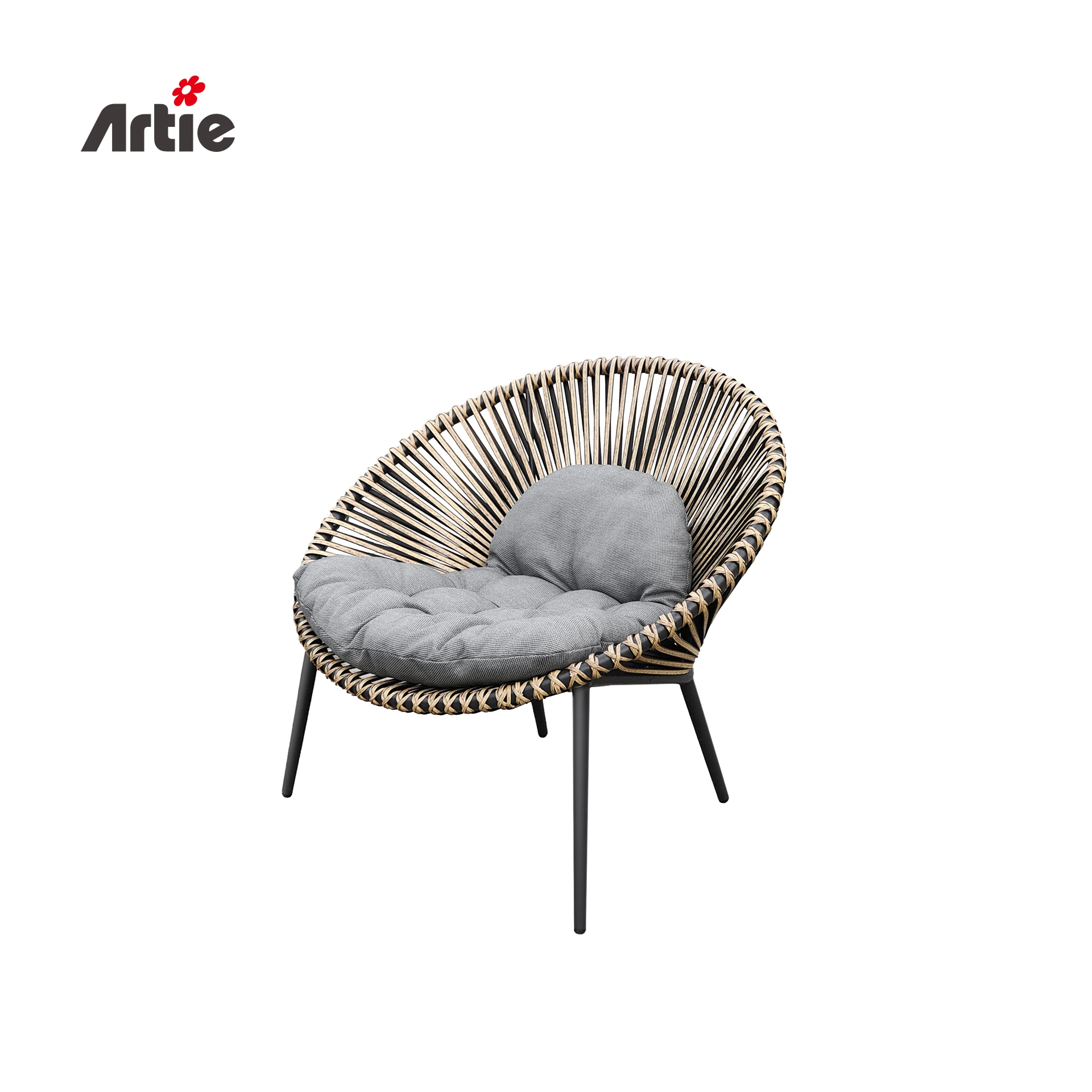 Artie Modern Garden Furniture Outdoor Lounge Chairs Rattan Balcony Furniture Outdoor Patio Chairs