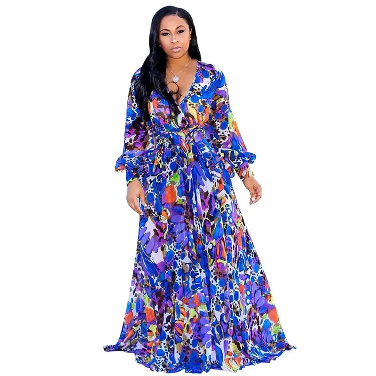 
Wholesale high quality long dress chiffon new clothes styles 