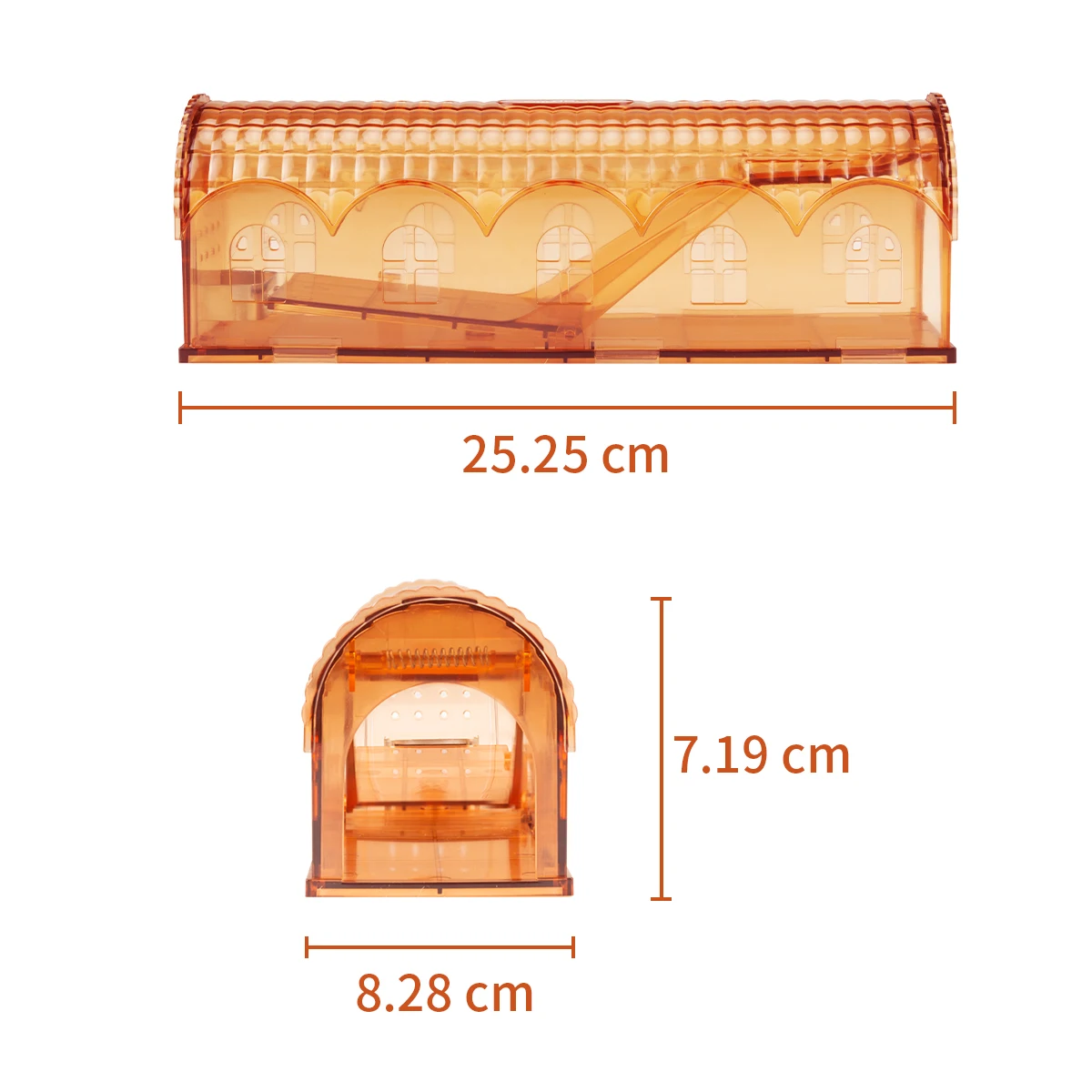 X-PEST Indoor Clear Plastic Automatic Mouse Catcher Rodents Cage AR09 Mice Rat Pest Control MouseTrap Live Mouse Trap Box