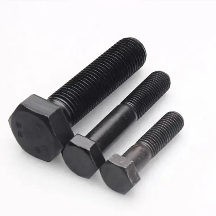 ASME B 18.2.1 ASTM A307 A354 Grade10.9 12.9 High Strength  Inch size Hexagon Bolts with full threaded UNC UNF