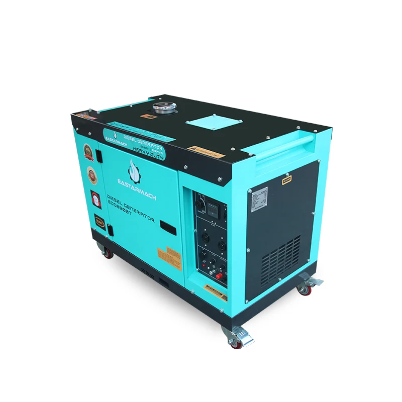 Best Selling 6.5 kva 6000W Silent Diesel Engine Generator For Home Backup