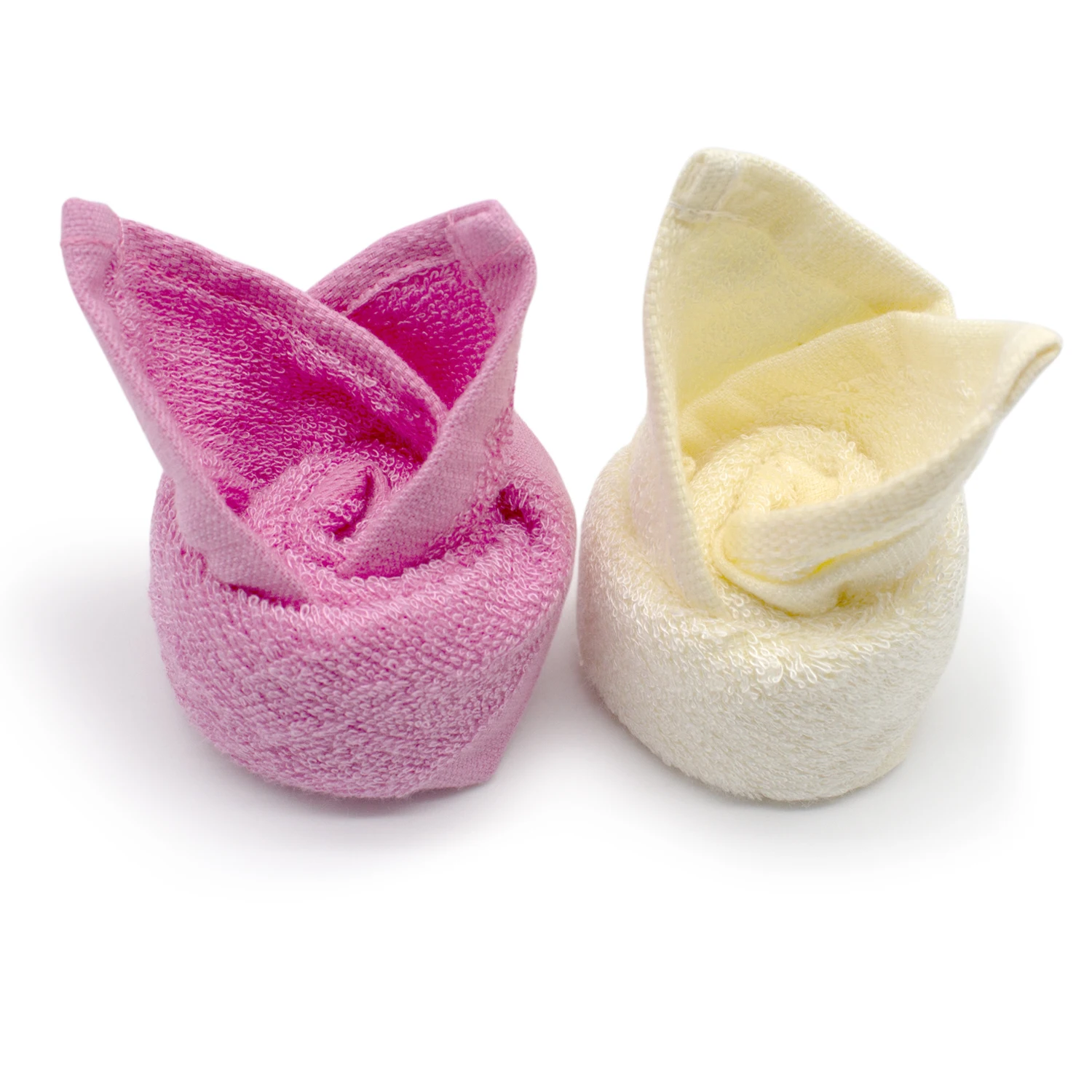 Organic bamboo baby washcloths sensitive skin white wash cloth towel