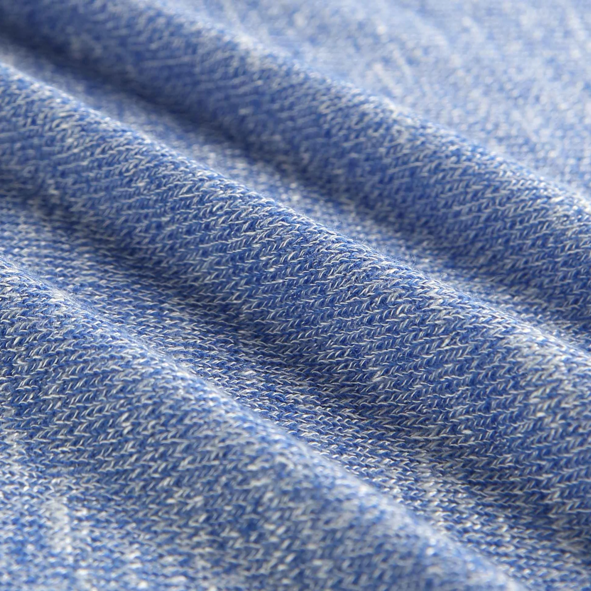 
Weft knitted TR coarse knitting two color slub sweat fabric single jersey for clothings jersey fabric 