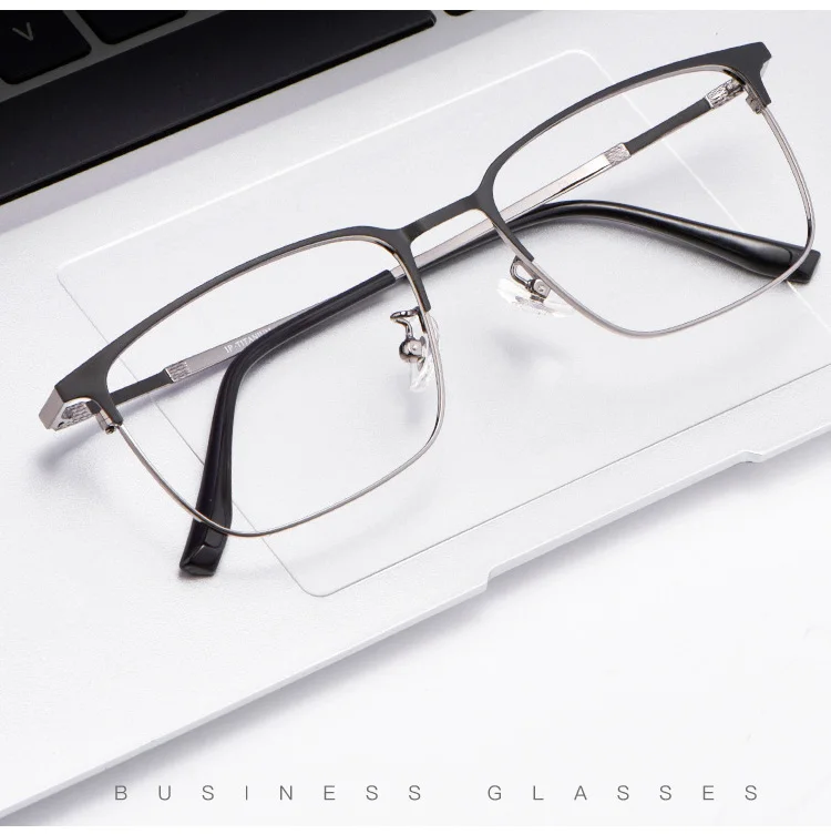 2020 business mens BETA titanium full frame glasses