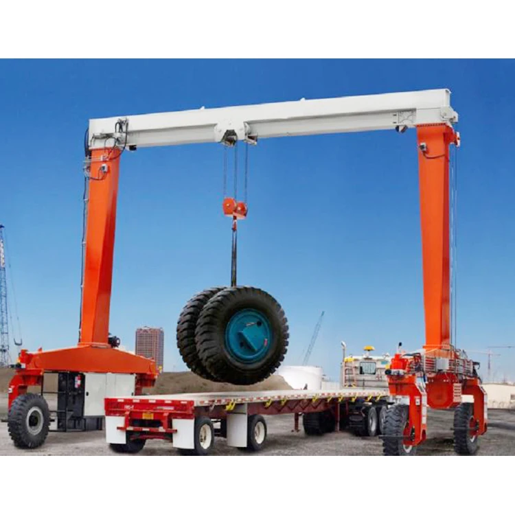 Material Handling Crane Straddle Carrier Single girder Lift hydraulic Electric Straddle Carriers For Indoor/Outdoor