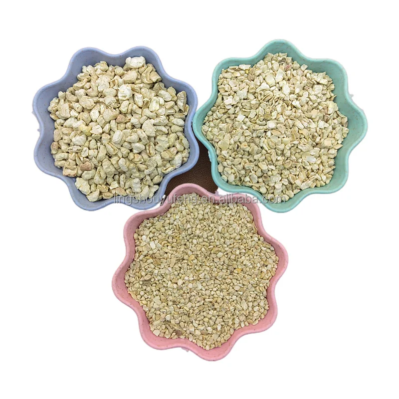 Corn cob granules powder manufacturer pet bedding sachet filling polished edible fungi