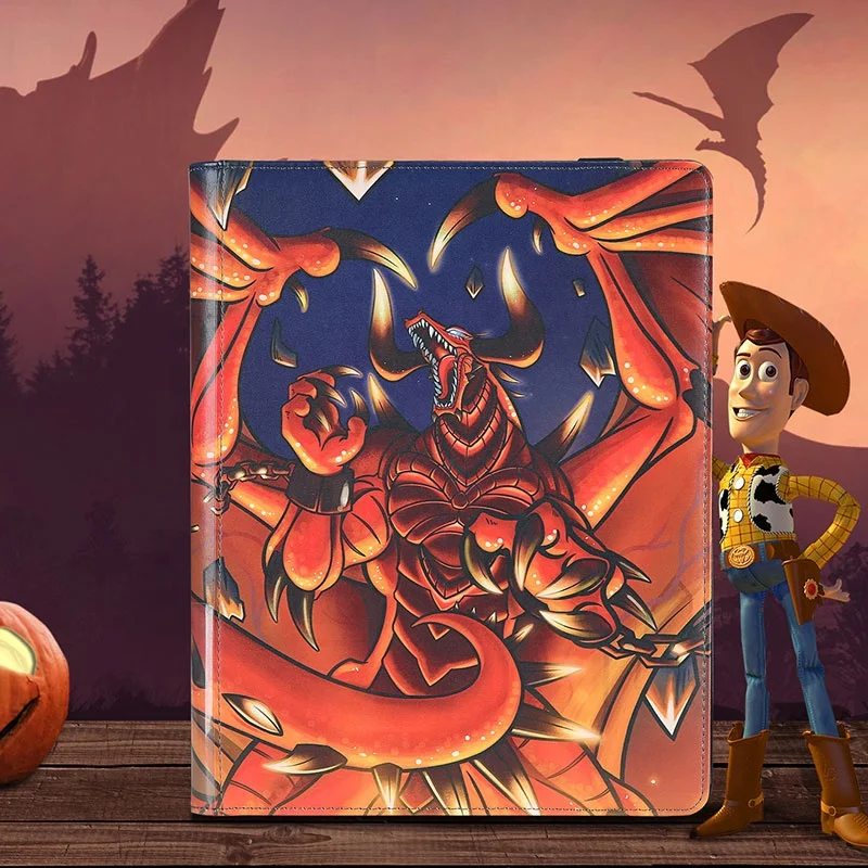 Популярный альбом для коллекционирования карт из искусственной кожи с УФ-печатью