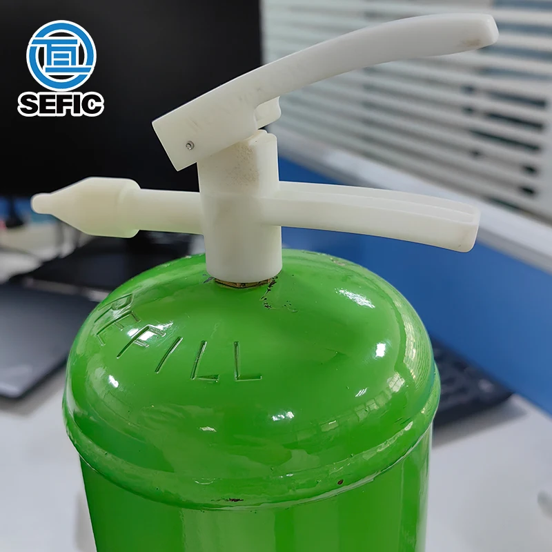 Portable Small 2.2L Disposable Helium Tank Cylinder For Wedding Party Celebration Birthday