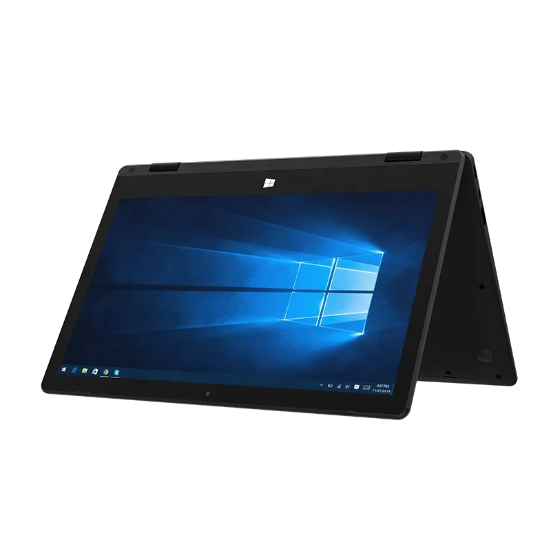 11,6 дюймовый ноутбук с сенсорным экраном вращающийся на 360 градусов 2 в 1 складной N4120 четырехъядерный мини-ноутбук