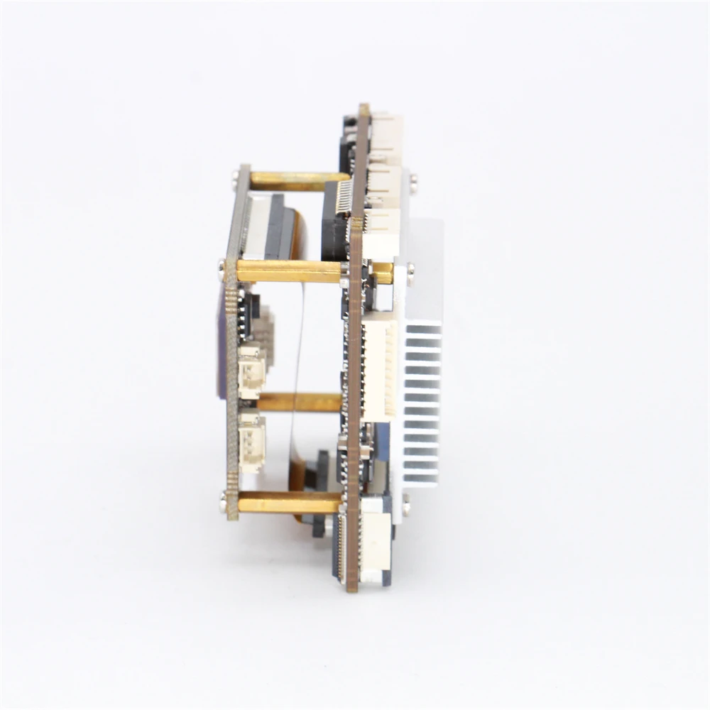 Ai ISP Double IP Camera Board 12MP  IMX226+Hi3519V101IP Network Camera Module CCTV WIFI Camera Module WebRTC SIP-K226KB