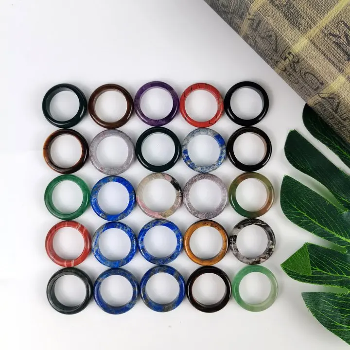 Crystal Rings Wholesale Supplier  With Professional Service Mixed Crystal New Arrival Rings For Gift