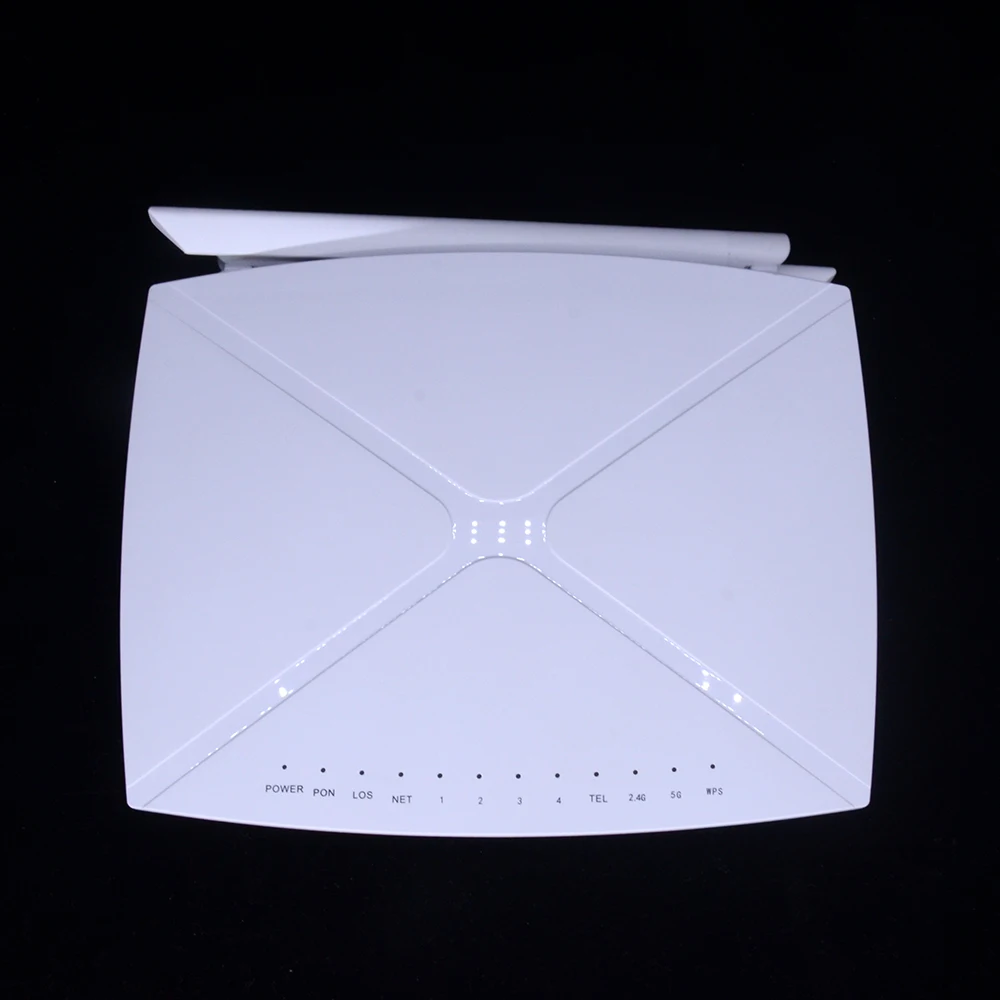 GM620 ftth New original manufacturers hot sale 2.4G/5G dual band WiFi modem With 1GE+3FE+1POT+2USB+WIFI ports 7 ports GPON ONU