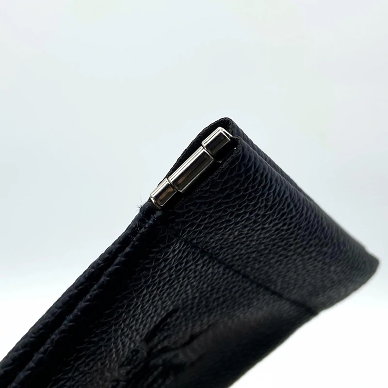 Custom High Quality Wholesale Pu Leather Mini Coin Wallet With Magnetic Clip