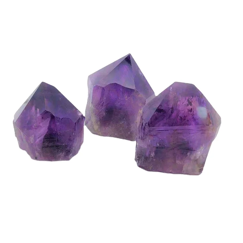 Оптовая продажа, натуральный высококачественный кристаллический точечный брусок, башня из корня аметиста для заживления