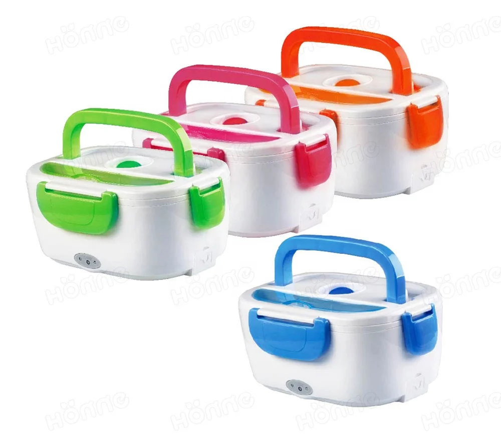 Portable Heated Lunch Box 12V Electric Heating Lunchbox Food Warmer