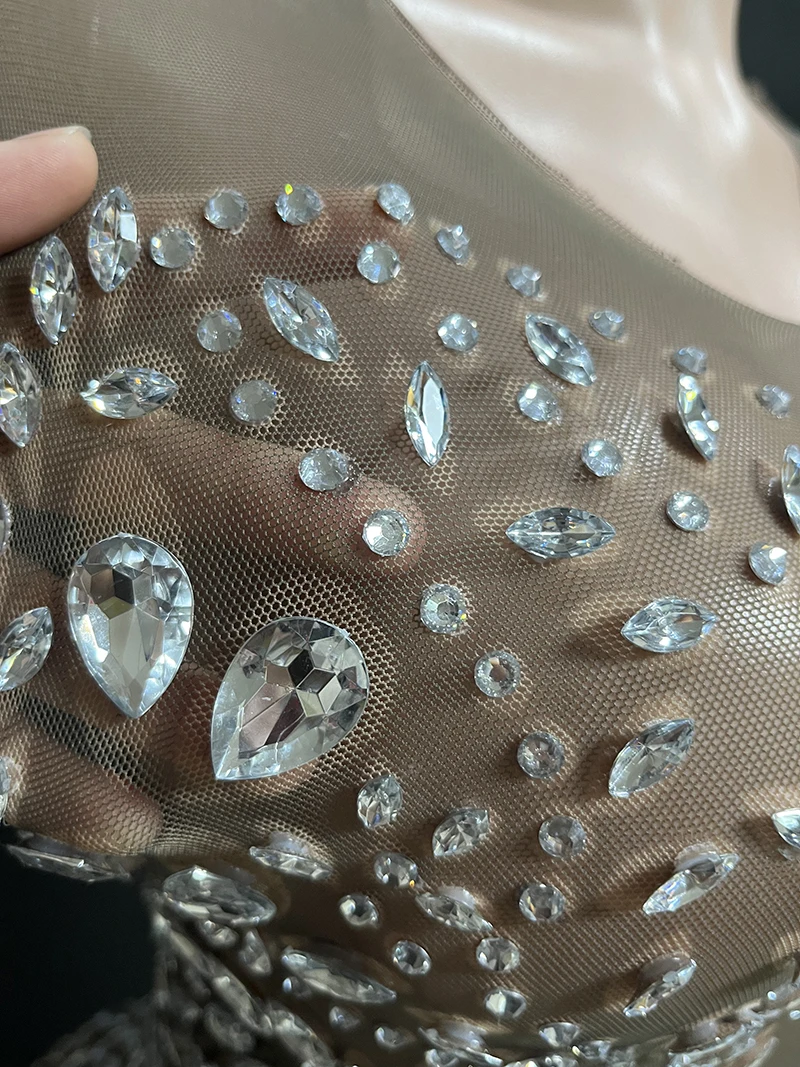 Trending Products 2022 New Arrivals Dress Evening Dress Diamond Tassel Birthday Dress For Women Party For Plus Sizes Mini Skirt