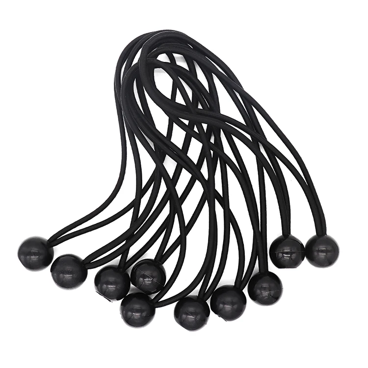 Лидер продаж, 4 мм пружинный шнур, шарик, петля для галстука, пружинный шнур, черный шарик, пружинный шнур, завязываемый брезент