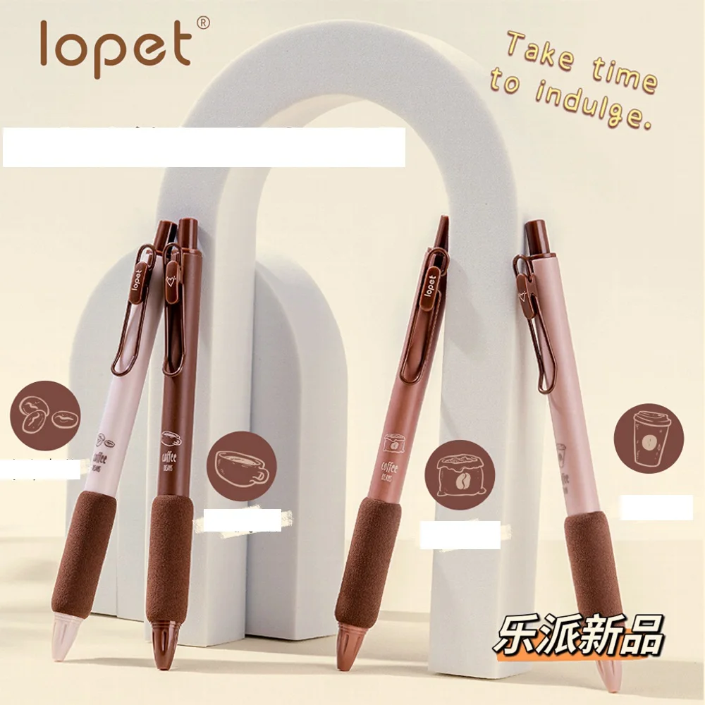 Kawaii Coffee Cappuccino Mocha Black ink Gel Pen Student Stationery School Office Supplies Kids Birthday Gift