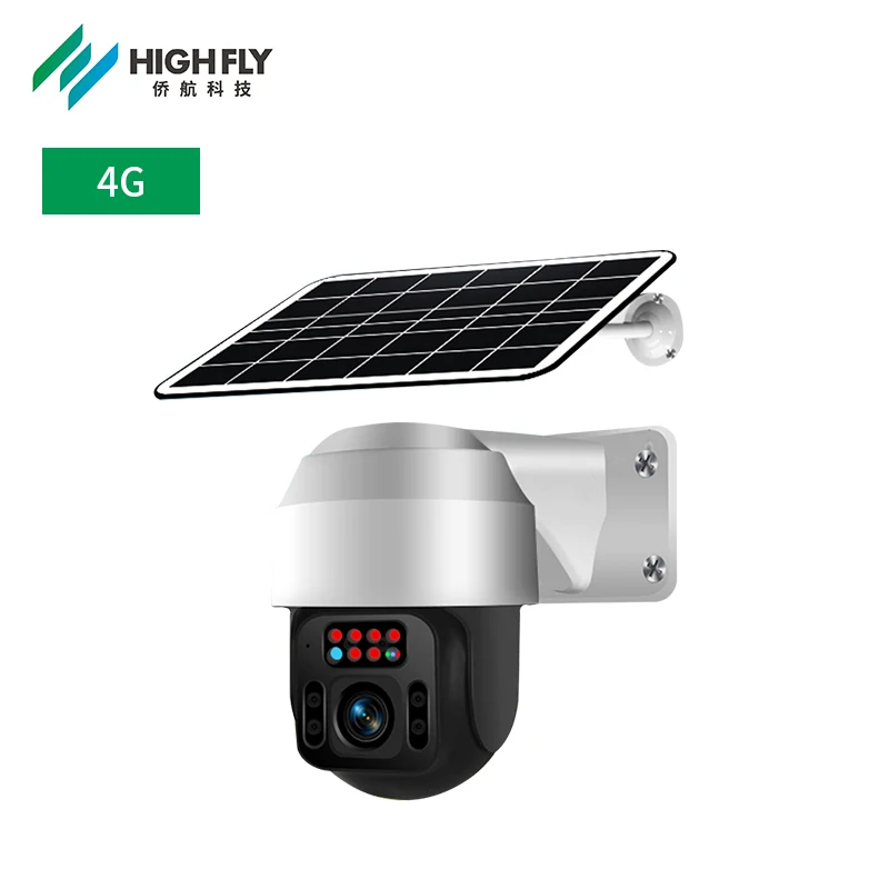 Уличная Солнечная камера 4G высокая скорость 360 градусов ночного видения наблюдения пульт дистанционного управления Wi-Fi камера