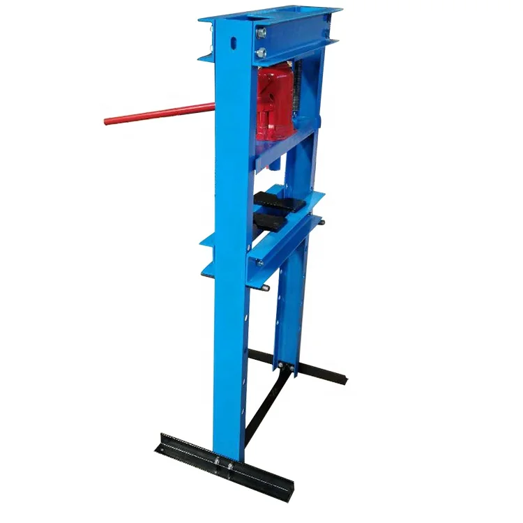 workshop 12 ton  hydraulic shop press machine with double pump