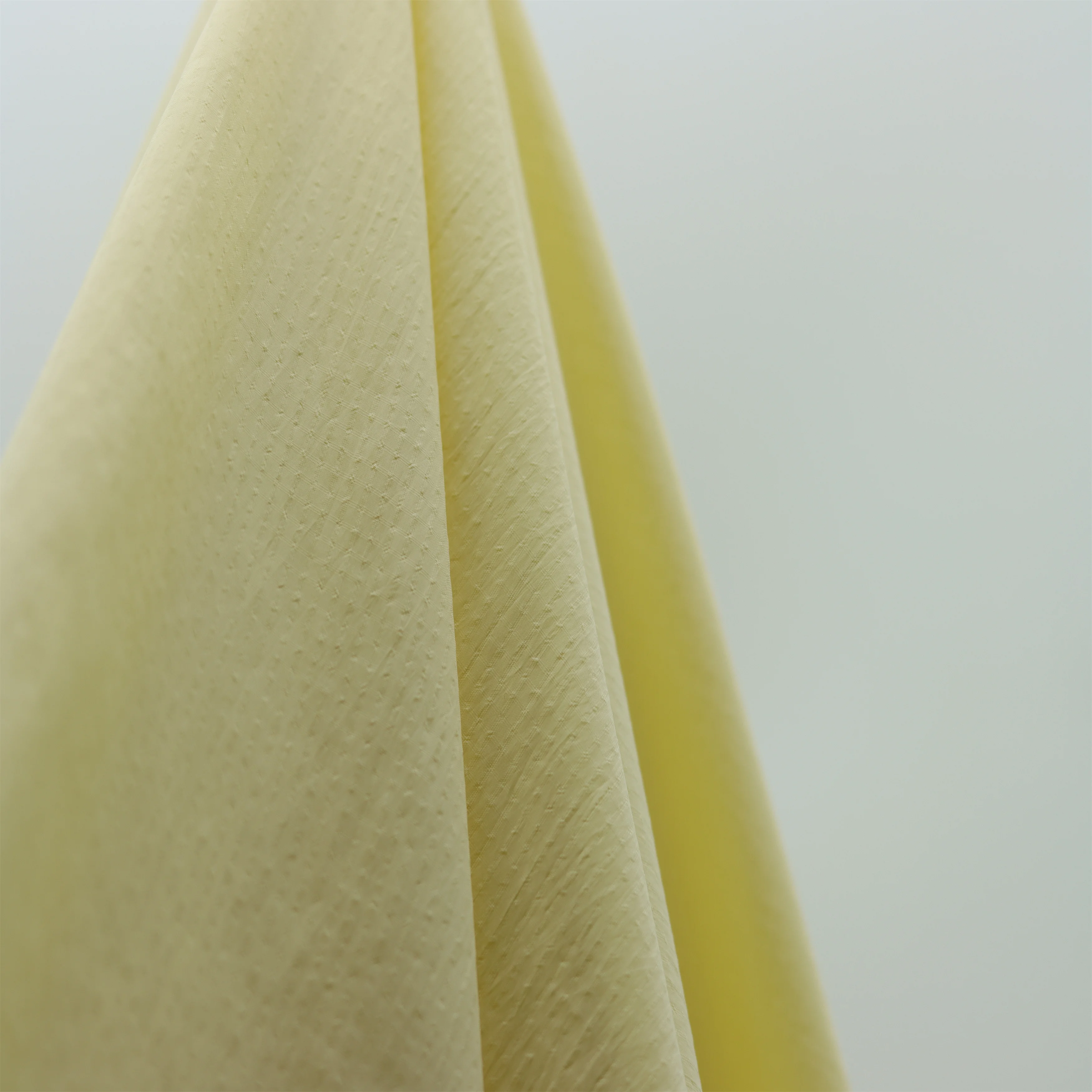 Wholesale Nylon fabric 20D grid recycled down jacket for jacket