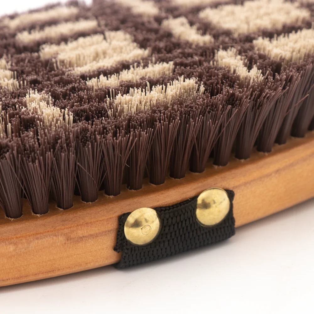 OEM Horse Brush Equestrian Grooming Horse Grooming Tools Wooden Horsetail Mane Comb Horse Racing Care Comb
